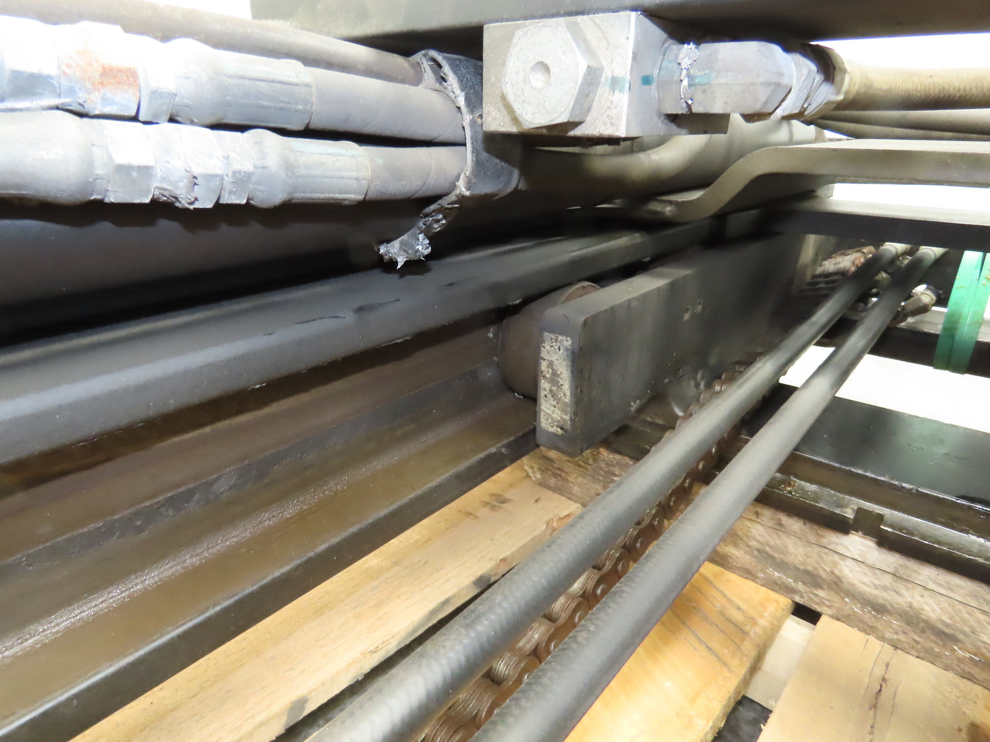 Yale ERC100HHN48TV096 Forklift Mast 2 Stage 3 Lever 135.8" Lift 10000lb *Read