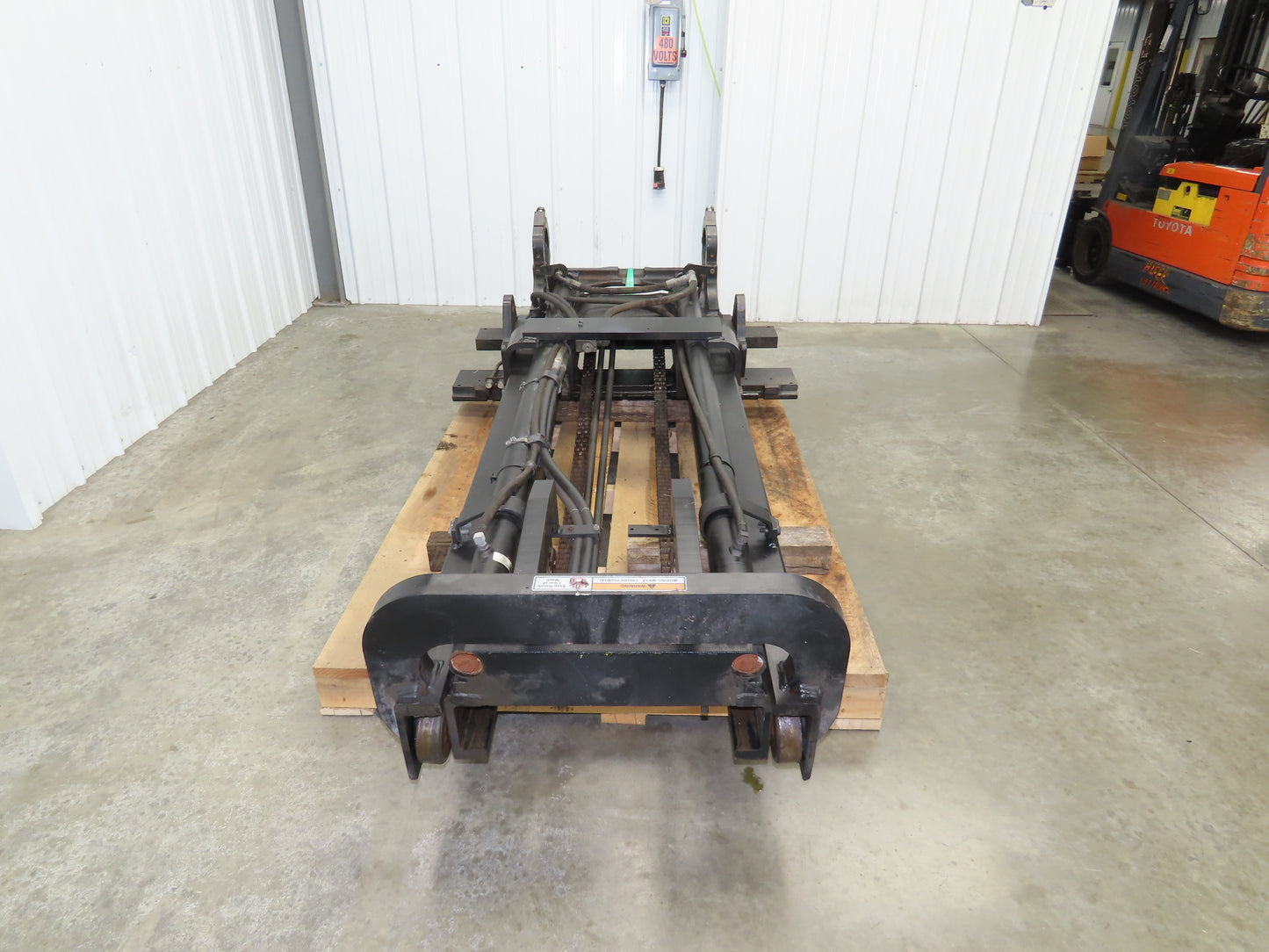 Yale ERC100HHN48TV096 Forklift Mast 2 Stage 3 Lever 135.8" Lift 10000lb *Read