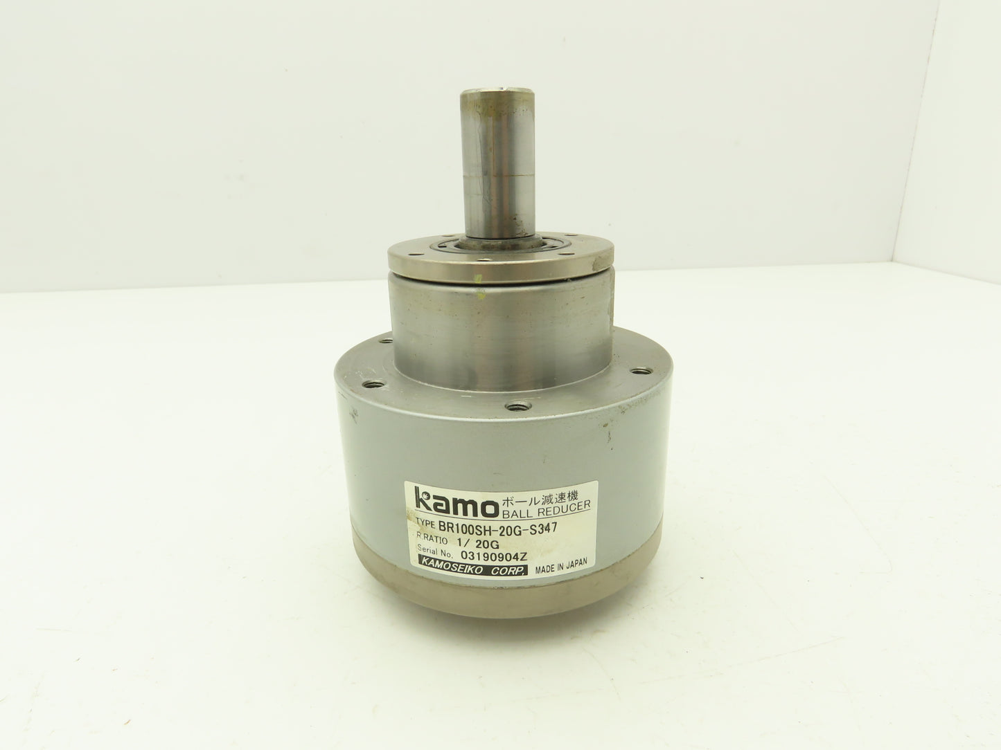 Kamoseiko BR100SH-20G-S347 Kamo Inline 20:1 Ball Reducer 14mm x 20mm 100 Frame