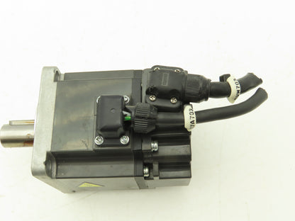 Mitsubishi HF-KP23K Servo Motor 111V 3PH 200W 3000 RPM Shaft 14mm