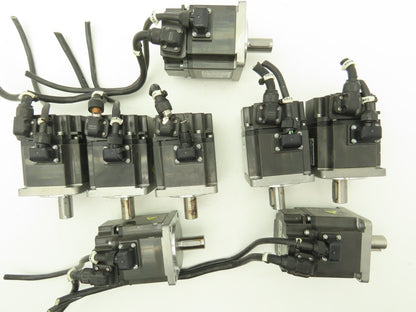 Mitsubishi HF-KP23K Servo Motor 111V 3PH 200W 3000 RPM Shaft 14mm