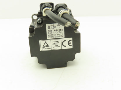 Mitsubishi HF-KP23K Servo Motor 111V 3PH 200W 3000 RPM Shaft 14mm