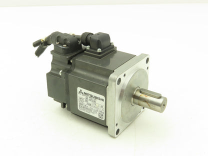 Mitsubishi HF-KP23K Servo Motor 111V 3PH 200W 3000 RPM Shaft 14mm