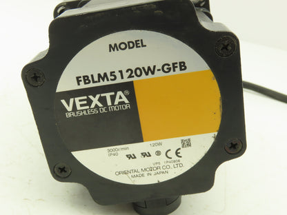 Oriental Motor GFB5G20 Vexta Gearmotor 120W 20:1 Gearhead Reducer Brushless DC