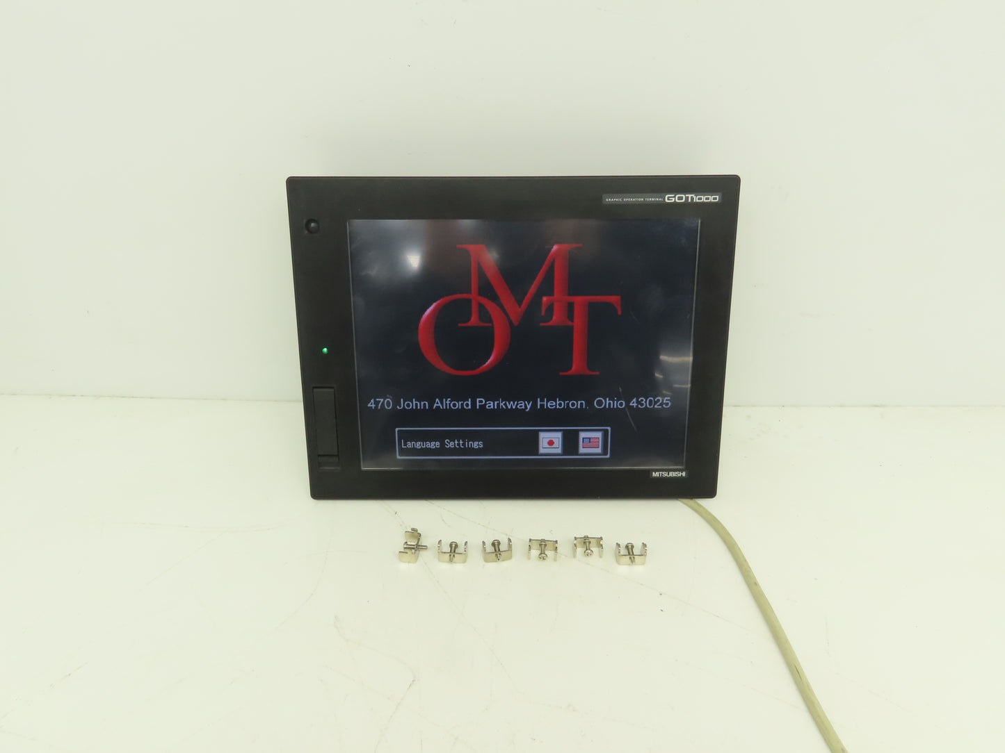 Mitsubishi GT1685M-STBA 12.1" Color Touch Panel 800x600p 120-240VAC Color LCD