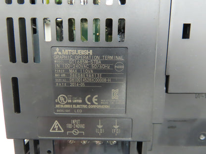 Mitsubishi GT1685M-STBA 12.1" Color Touch Panel 800x600p 120-240VAC Color LCD