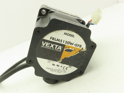 Oriental Motor GFB5G20 Vexta Gearmotor Brushless DC 120W 20:1 Gearhead Reducer