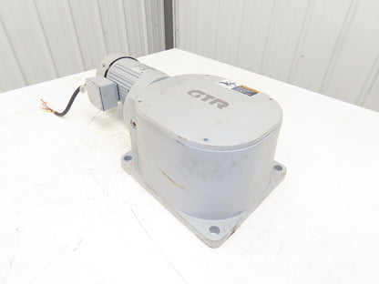 Nissei GTR FSMN-55-900-T040A Gear Motor 900:1 /1.9rpm .4kw 220V 3PH Hollow Shaft