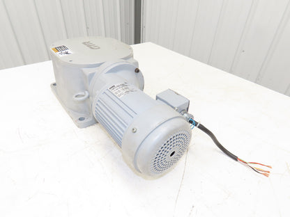 Nissei GTR FSMN-55-900-T040A Gear Motor 900:1 /1.9rpm .4kw 220V 3PH Hollow Shaft