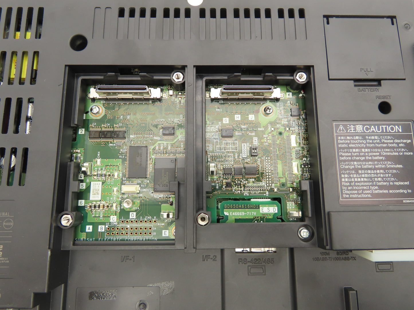 Mitsubishi GT1672-VNBA 10.4" Color Touch Panel 640x480p 100-240VAC Color LCD