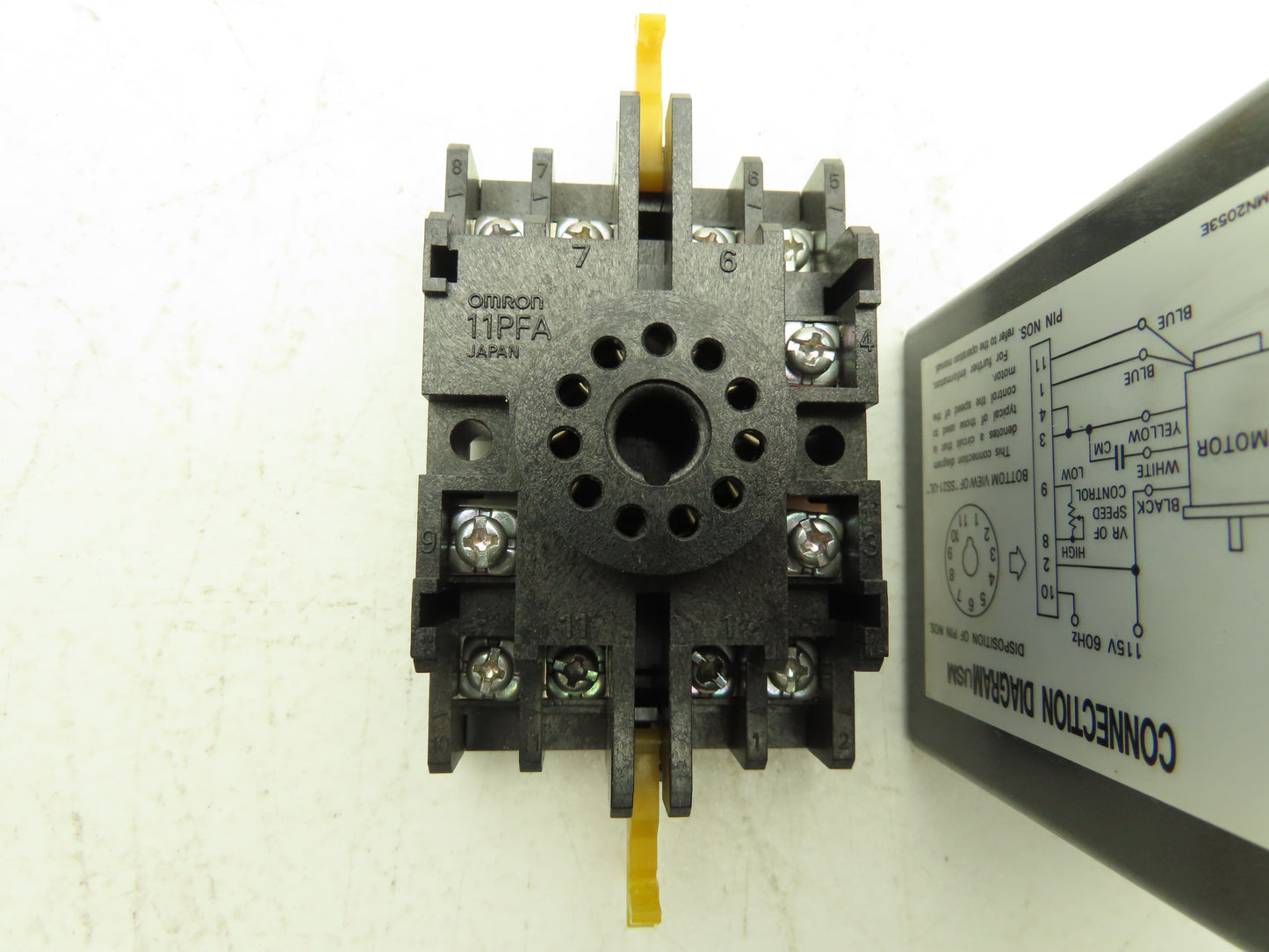 Oriental Motor SS21-UL Electronic Motor Control Pack Relay Socket 115V Lot of 5