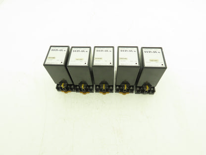 Oriental Motor SS21-UL Electronic Motor Control Pack Relay Socket 115V Lot of 5
