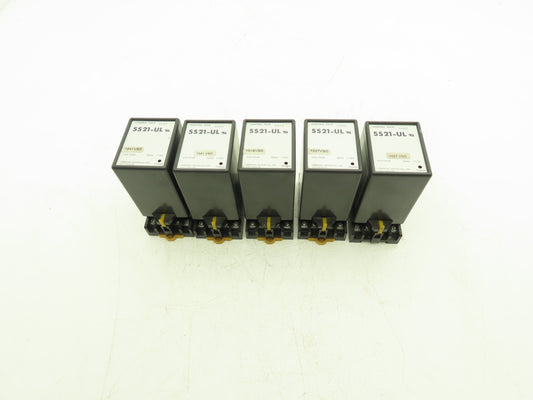 Oriental Motor SS21-UL Electronic Motor Control Pack Relay Socket 115V Lot of 5