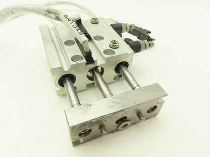 SMC MGPL12-25-DCM8230M Compact Guide Cylinder Ball Brg 12mm Bore W/Sensors