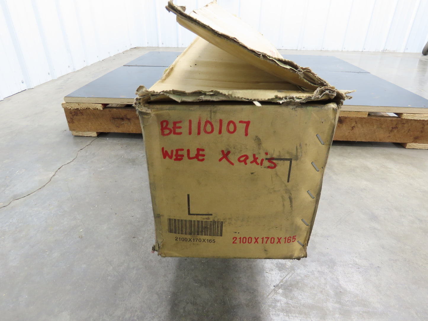 Hiwin R45-10K5-FDC-1725-2005-0.008 Ball Screw 45mm Dia 10mm Pitch 1655mm Travel