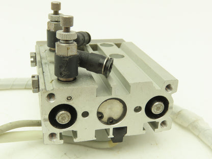 SMC MGPL12-25-DCH3195H Compact Guide Cylinder Ball Brg 12mm Bore W/Sensors