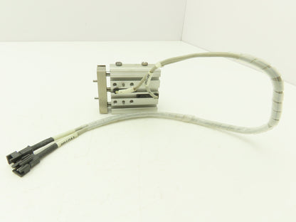 SMC MGPL12-25-DCH3195H Compact Guide Cylinder Ball Brg 12mm Bore W/Sensors