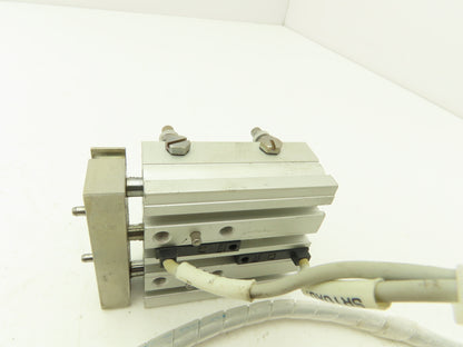 SMC MGPL12-25-DCH3195H Compact Guide Cylinder Ball Brg 12mm Bore W/Sensors