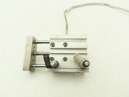 SMC MGPL12-25 Compact Guide Cylinder Ball Brg 12mm Bore W/Sensors