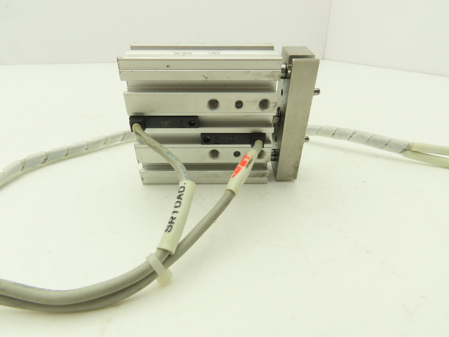 SMC MGPL12-25 Compact Guide Cylinder Ball Brg 12mm Bore W/Sensors