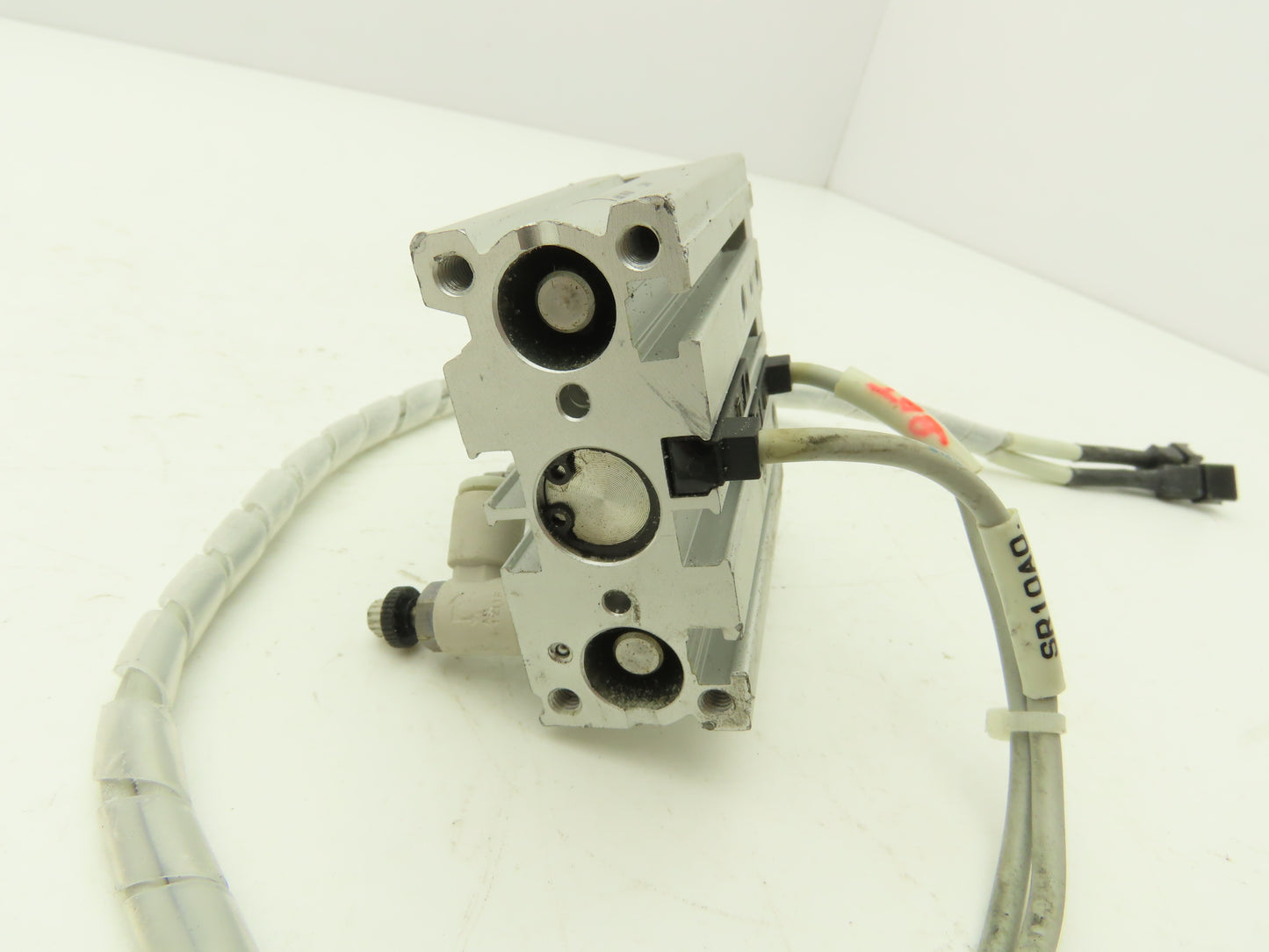 SMC MGPL12-25 Compact Guide Cylinder Ball Brg 12mm Bore W/Sensors