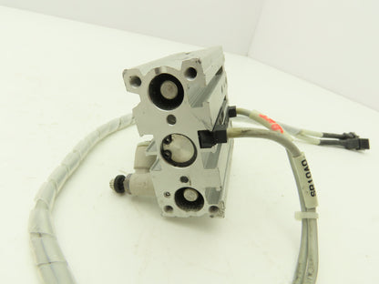 SMC MGPL12-25 Compact Guide Cylinder Ball Brg 12mm Bore W/Sensors