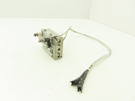 SMC MGPL12-25 Compact Guide Cylinder Ball Brg 12mm Bore W/Sensors