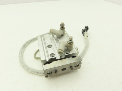 SMC MGPL12-25-DCG4945G-25 Compact Guide Cylinder Ball Brg 12mm Bore W/Sensors