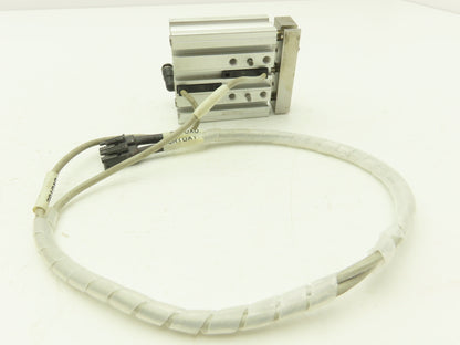 SMC MGPL12-25 Compact Guide Cylinder Ball Brg 12mm Bore W/Sensors