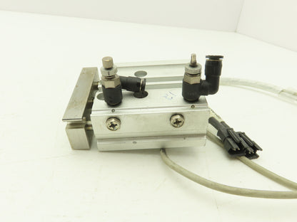 SMC MGPL12-25 Compact Guide Cylinder Ball Brg 12mm Bore W/Sensors
