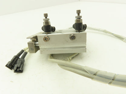 SMC MGPL12-25-DCK2367K Compact Guide Cylinder Ball Brg 12mm Bore W/Sensors
