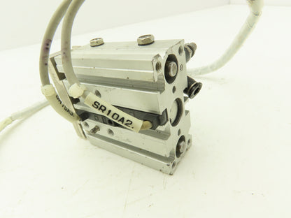 SMC MGPL12-25-DCK2367K Compact Guide Cylinder Ball Brg 12mm Bore W/Sensors