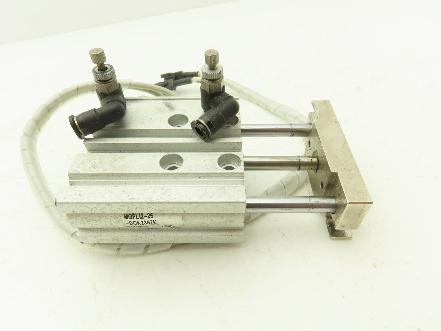 SMC MGPL12-25-DCK2367K Compact Guide Cylinder Ball Brg 12mm Bore W/Sensors