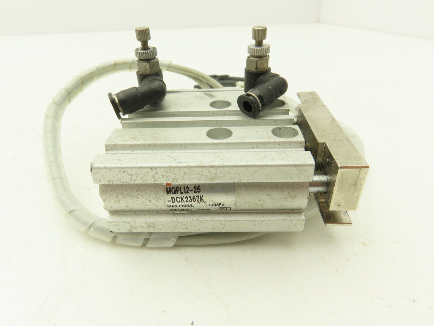 SMC MGPL12-25-DCK2367K Compact Guide Cylinder Ball Brg 12mm Bore W/Sensors