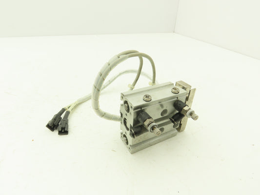 SMC MGPL12-25-DCK2367K Compact Guide Cylinder Ball Brg 12mm Bore W/Sensors