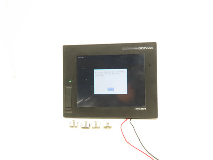 Mitsubishi GT1665M-VTBD 8.4" Color Touch Panel SVGA 800x600p 24VdC Color LCD
