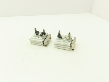 SMC MGPL12-25-DCK2367K Compact Guide Cylinder Ball Brg 12mm Bore Lot of 2