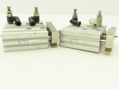 SMC MGPL12-25-DCK2367K Compact Guide Cylinder Ball Brg 12mm Bore Lot of 2