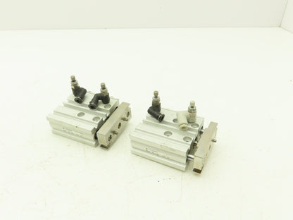 SMC MGPL12-25-DCK2367K Compact Guide Cylinder Ball Brg 12mm Bore Lot of 2