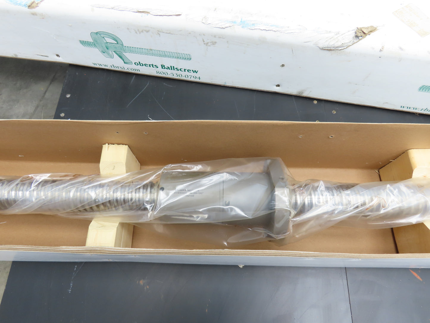 Roberts RBP-000-13907 Ball Screw 45mm Dia 10mm Pitch 1655mm Travel