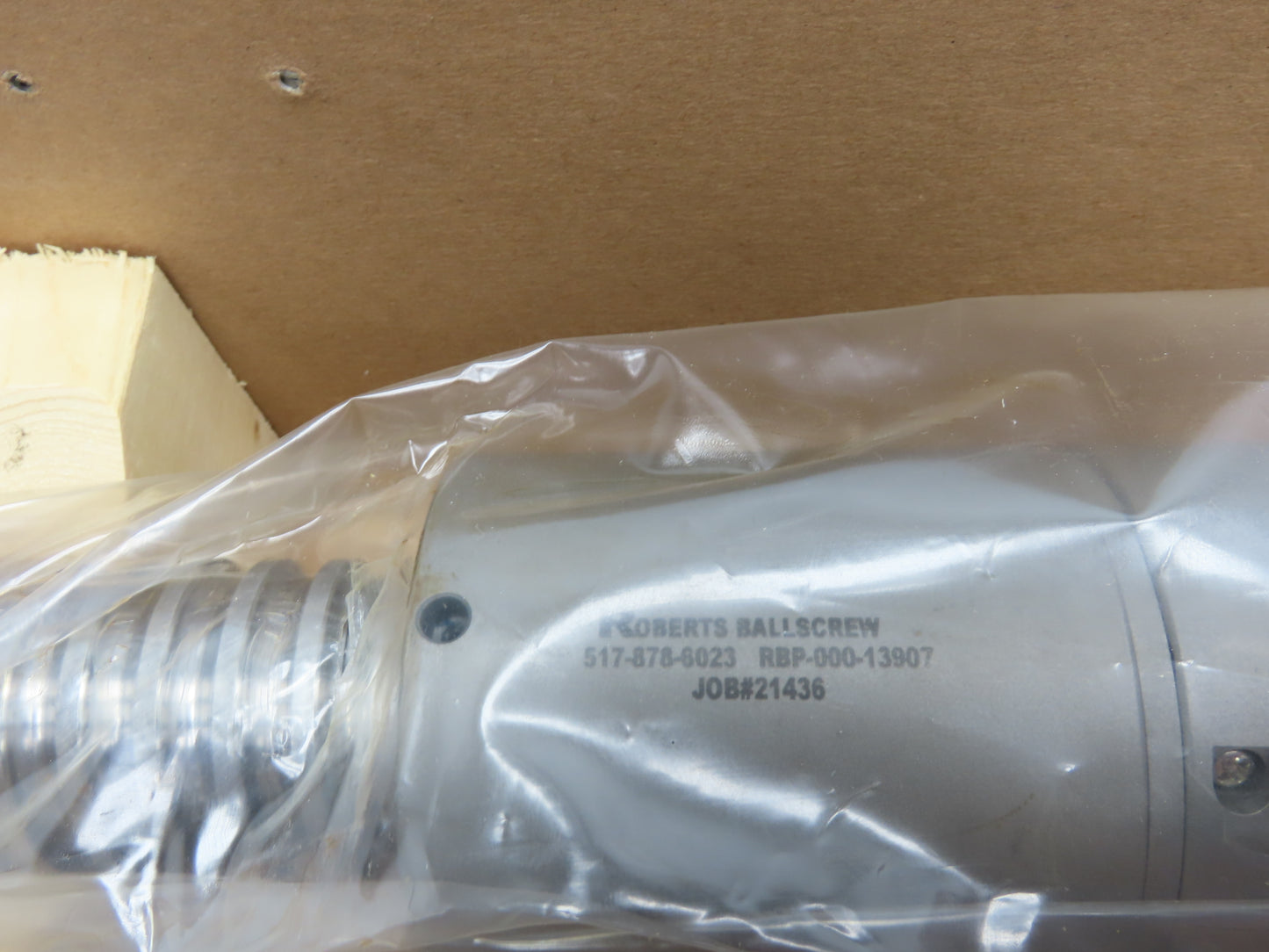 Roberts RBP-000-13907 Ball Screw 45mm Dia 10mm Pitch 1655mm Travel