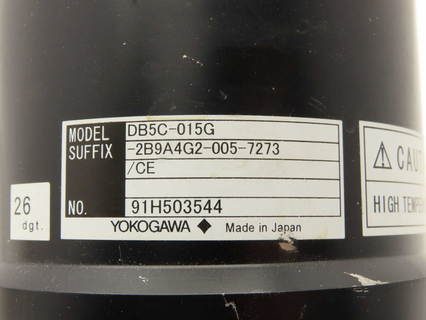 Yokogawa DB5C-015G-2B9A4G2-005-7273 Servo Actuator Motor 5" Flange