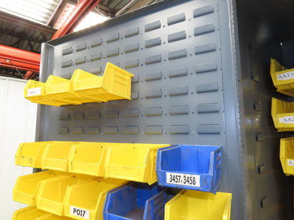 Durham SSC-227-95 Storage Cabinet 14 GA 227 Hook On Bins 60x24x84" Tool Parts