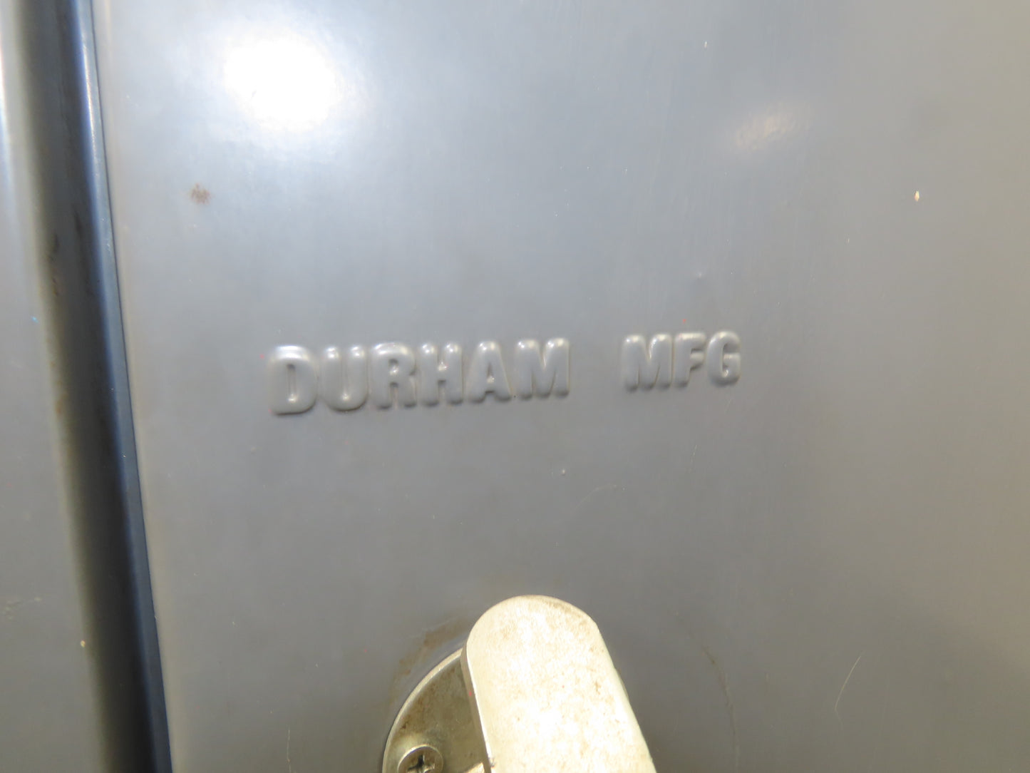 Durham SSC-227-95 Storage Cabinet 14 GA 227 Hook On Bins 60x24x84" Tool Parts