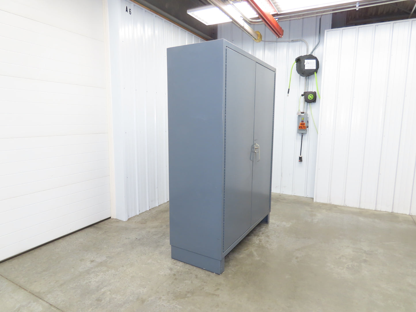 Durham SSC-227-95 Storage Cabinet 14 GA 227 Hook On Bins 60x24x84" Tool Parts