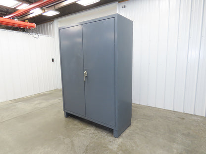 Durham SSC-227-95 Storage Cabinet 14 GA 227 Hook On Bins 60x24x84" Tool Parts