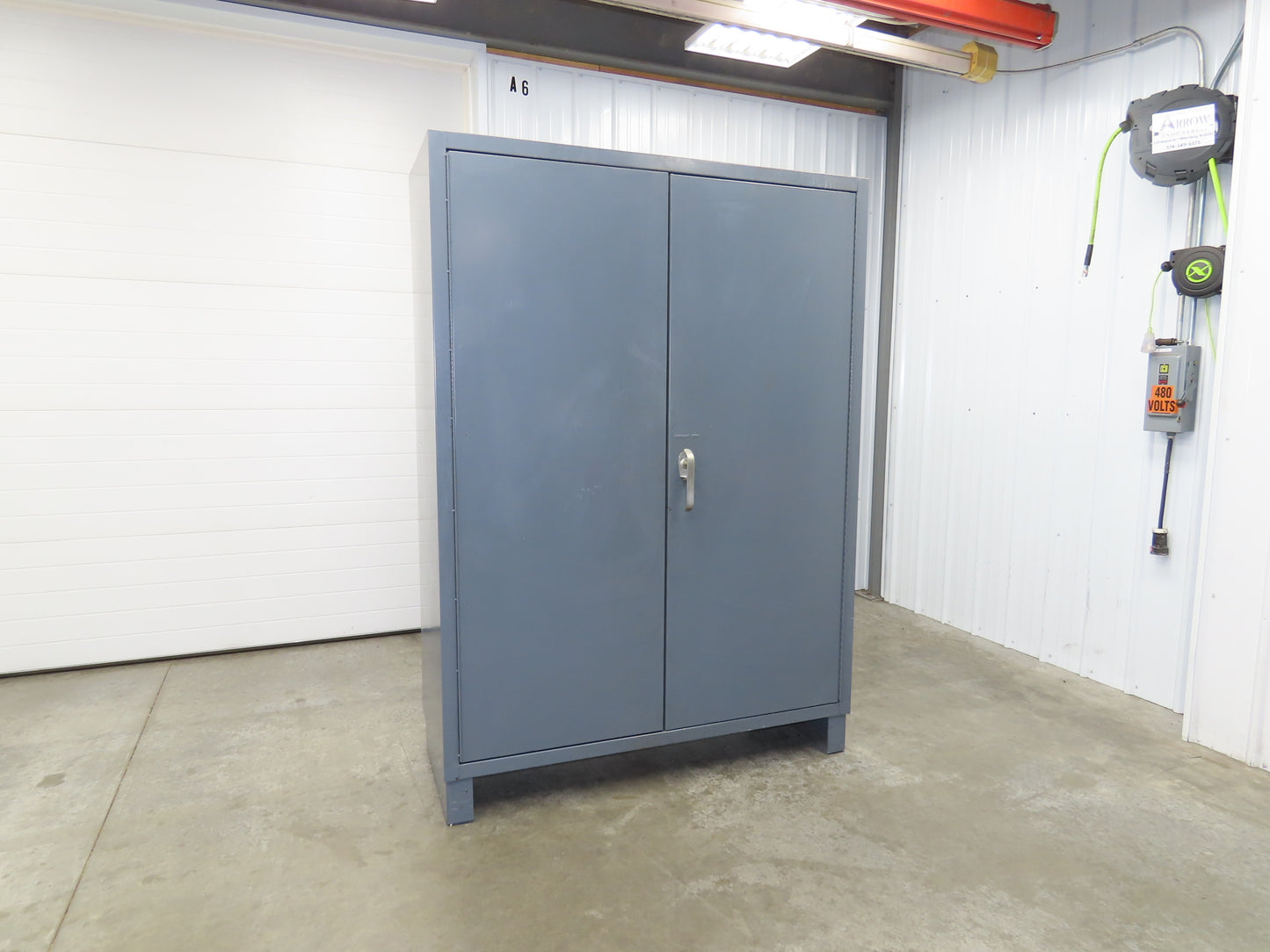 Durham SSC-227-95 Storage Cabinet 14 GA 227 Hook On Bins 60x24x84" Tool Parts