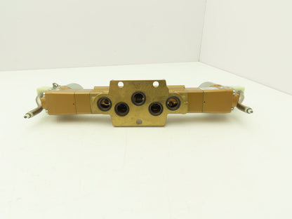 Versa VXX-4534-G-P-3-21-31-A120 Pneumatic Solenoid Valve 4-Way 3-Pos 40-175 PSIG