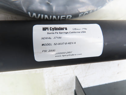 Haas 93-2562 VF3SS CNC Spindle Hydraulic Counterbalance Cylinder & Nitrogen Tank