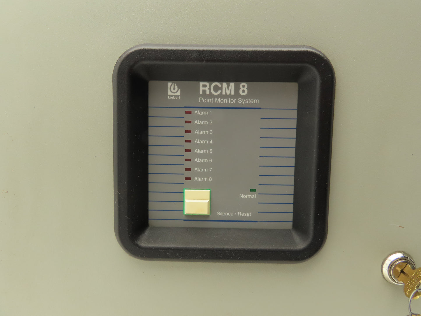 Liebert RCM 8 Point Monitor System Alarm Control Panel 115VAC